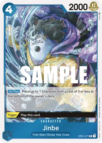 Jinbe OP01-071 OP01 Romance Dawn