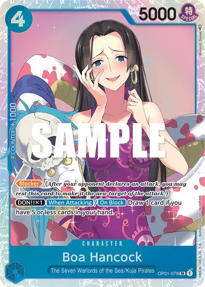 Boa Hancock OP01-078 OP01 Romance Dawn