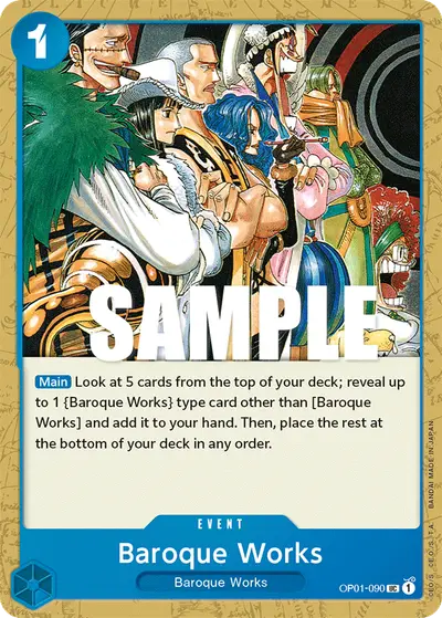 Baroque Works OP01-090 OP01 Romance Dawn