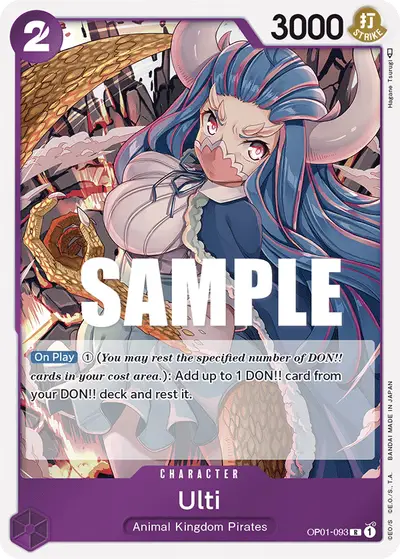 Ulti OP01-093 OP01 Romance Dawn
