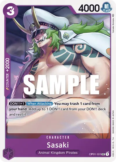 Sasaki OP01-101 OP01 Romance Dawn