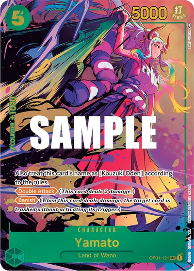 Yamato OP01-121 Parallel OP01 Romance Dawn