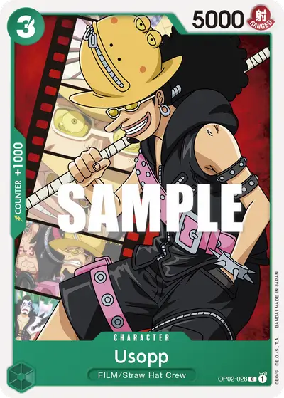 Usopp OP02-028 OP02 Paramount War
