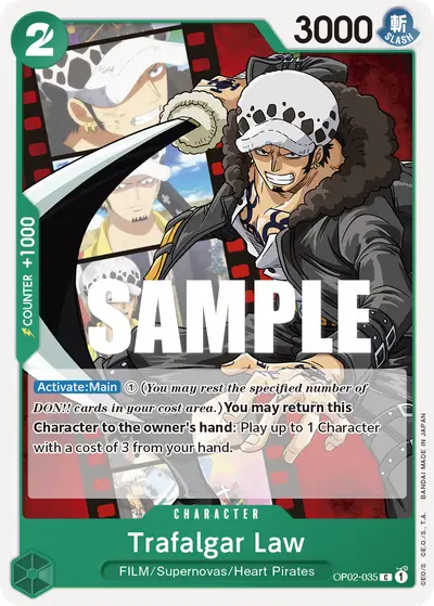 Trafalgar Law OP02-035 OP02 Paramount War