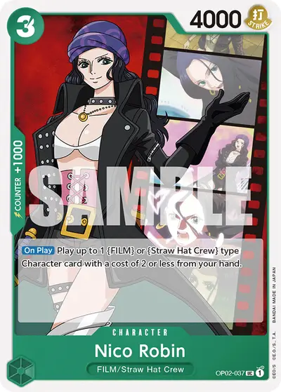 Nico Robin OP02-037 Parallel 1 ST11 Uta