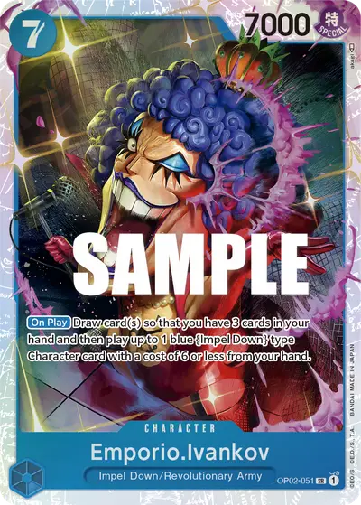 Emporio Ivankov OP02-051 OP02 Paramount War