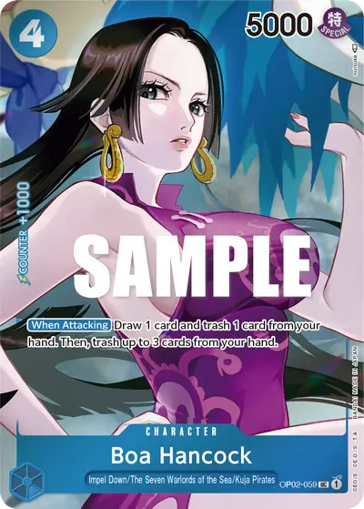 Boa Hancock OP02-059 Box Topper OP02 Paramount War