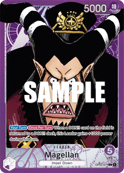 Magellan OP02-071 Alternate Art OP02 Paramount War