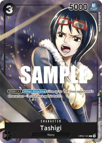 Tashigi OP02-105 Box Topper OP02 Paramount War
