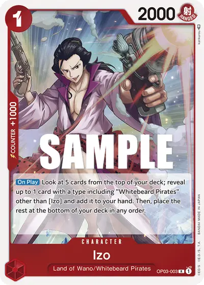 Izo OP03-003 OP03 Pillars of Strength