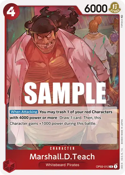 Marshall D. Teach OP03-012 OP03 Pillars of Strength