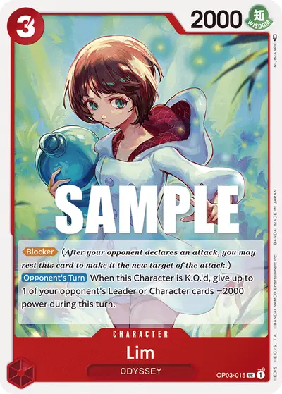 Lim OP03-015 OP03 Pillars of Strength