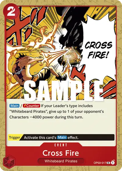 Cross Fire OP03-017 OP03 Pillars of Strength