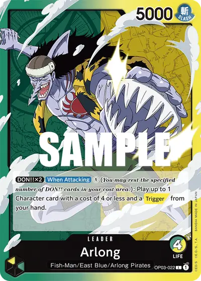 Arlong OP03-022 OP03 Pillars of Strength