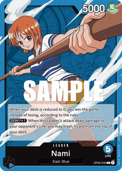Nami OP03-040 OP03 Pillars of Strength