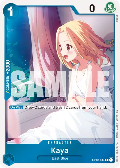 Kaya OP03-044 Reprint PRB02 One Piece Card The Best Vol. 2
