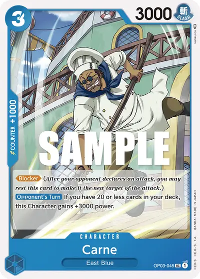 Carne OP03-045 OP03 Pillars of Strength
