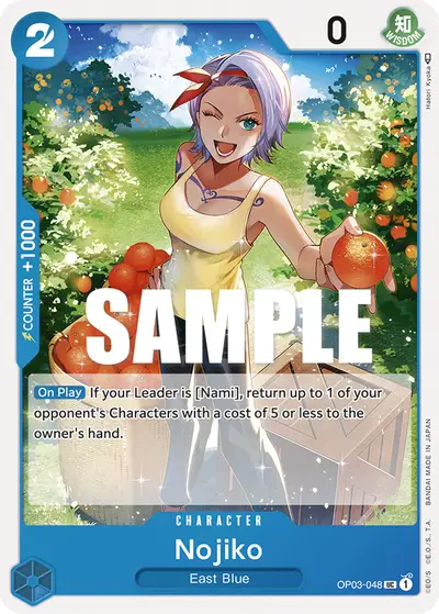 Nojiko OP03-048 OP03 Pillars of Strength