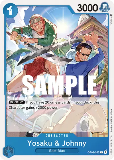 Yosaku & Johnny OP03-053 OP03 Pillars of Strength