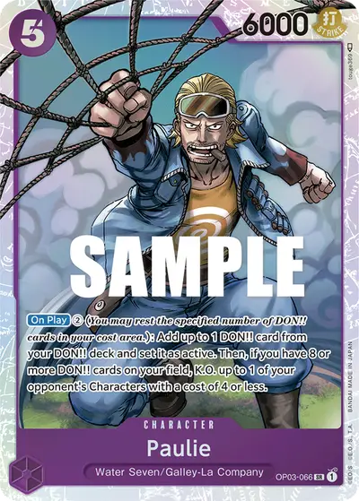 Paulie OP03-066 OP03 Pillars of Strength