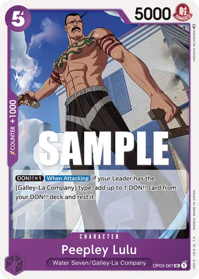 Peepley Lulu OP03-067 OP03 Pillars of Strength