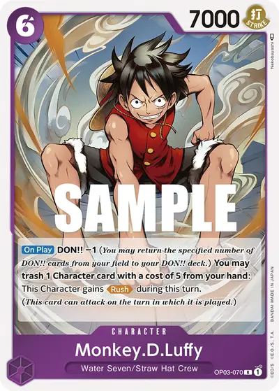 Monkey D. Luffy OP03-070 OP03 Pillars of Strength