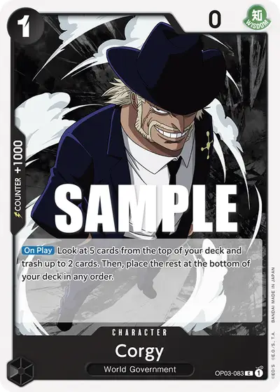 Corgy OP03-083 OP03 Pillars of Strength