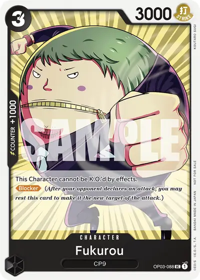 Fukurou OP03-088 Parallel 1 Promotion Cards