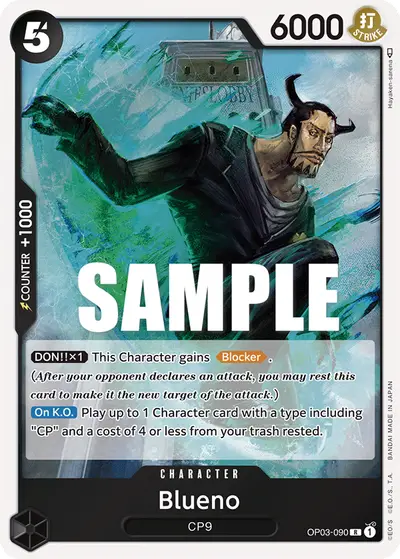 Blueno OP03-090 OP03 Pillars of Strength