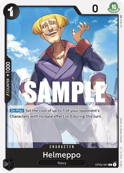 Helmeppo OP03-091 OP03 Pillars of Strength