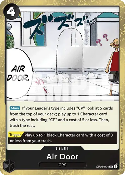 Air Door OP03-094 Parallel 2 PRB01 One Piece Card The Best