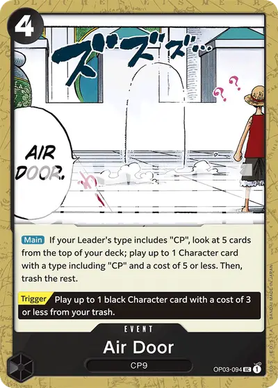 Air Door OP03-094 Reprint 1 PRB01 One Piece Card The Best