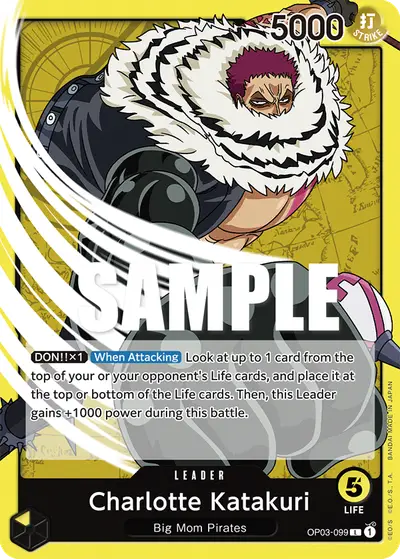 Charlotte Katakuri OP03-099 OP03 Pillars of Strength