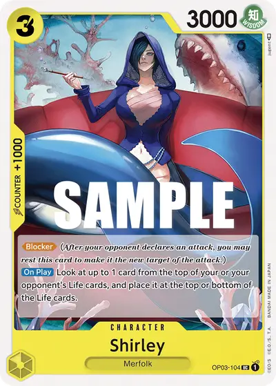 Shirley OP03-104 OP03 Pillars of Strength