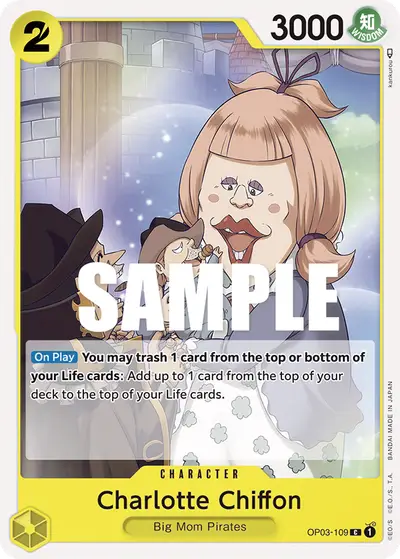 Charlotte Chiffon OP03-109 OP03 Pillars of Strength