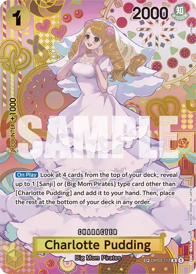 Charlotte Pudding OP03-112 SP OP08 Two Legends