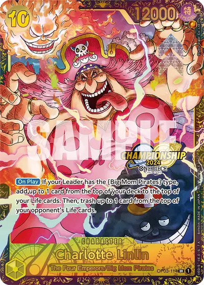 Charlotte Linlin OP03-114 Parallel 3 Promotion Cards