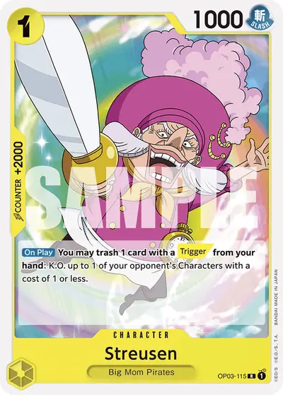 Streusen OP03-115 Reprint 1 ST20 Yellow Charlotte Katakuri