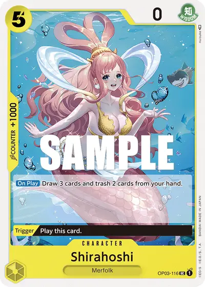 Shirahoshi OP03-116 OP03 Pillars of Strength