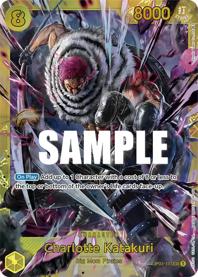 Charlotte Katakuri OP03-123 OP03 Pillars of Strength