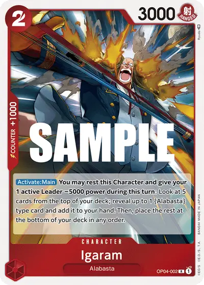 Igaram OP04-002 OP04 Kingdoms of Intrigue