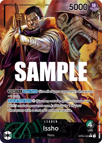 Issho OP04-020 Alternate Art OP04 Kingdoms of Intrigue