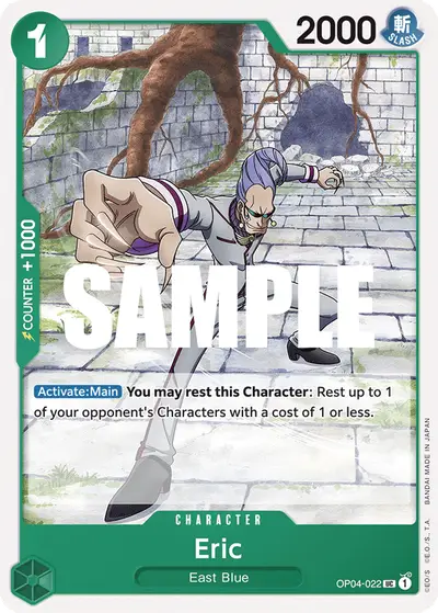 Eric OP04-022 OP04 Kingdoms of Intrigue