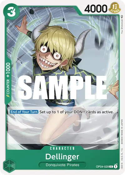 Dellinger OP04-029 OP04 Kingdoms of Intrigue