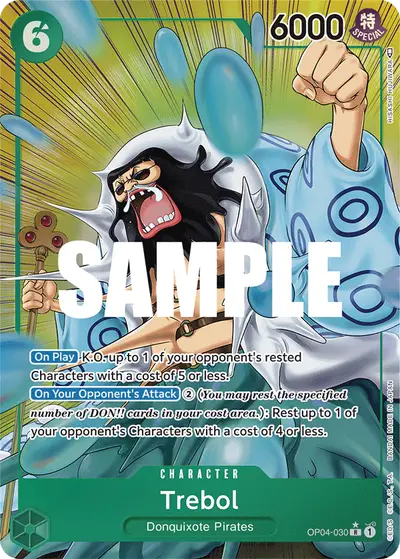 Trebol OP04-030 Alternate Art OP04 Kingdoms of Intrigue