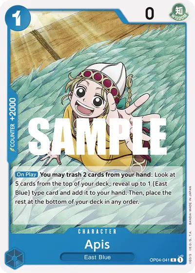 Apis OP04-041 OP04 Kingdoms of Intrigue