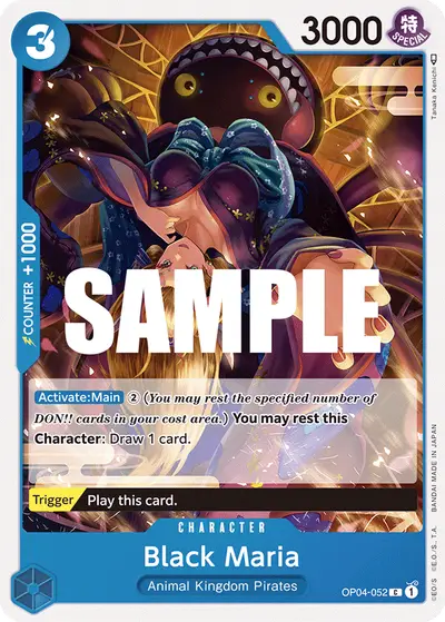 Black Maria OP04-052 OP04 Kingdoms of Intrigue