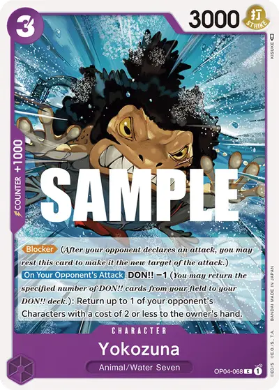 Yokozuna OP04-068 OP04 Kingdoms of Intrigue