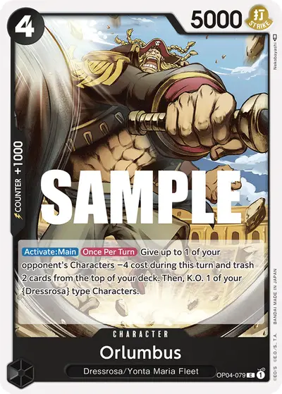 Orlumbus OP04-079 OP04 Kingdoms of Intrigue