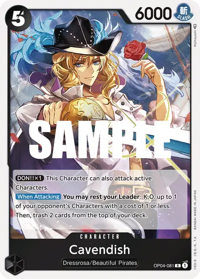Cavendish OP04-081 OP04 Kingdoms of Intrigue
